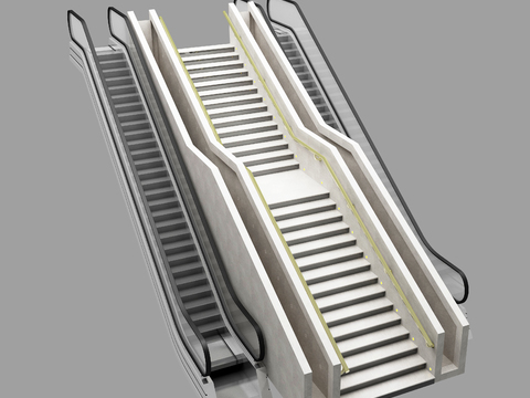 Modern Escalator Handrail Elevator