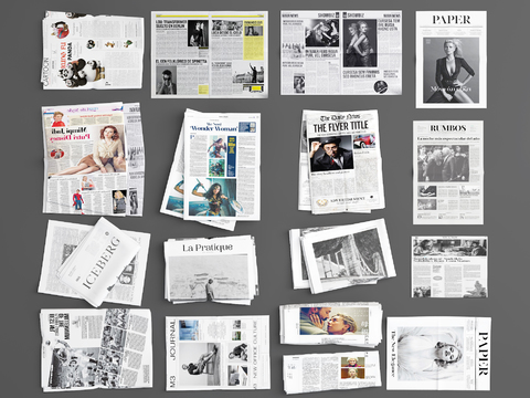 Newspapers and magazines