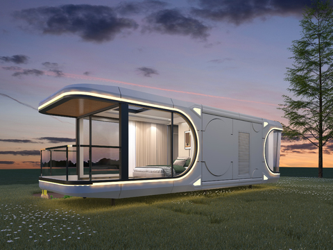 Modern Homestay Space Capsule Cabin