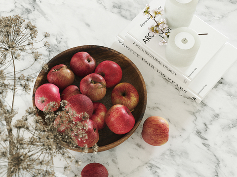 Modern Apple Fruit Plate