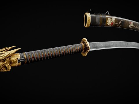 Japanese-style samurai sword