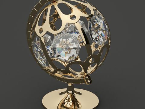 Modern Jewelry Globe Free