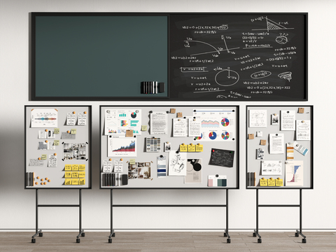 Office whiteboard blackboard scratchpad