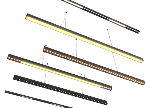 Modern office strip light