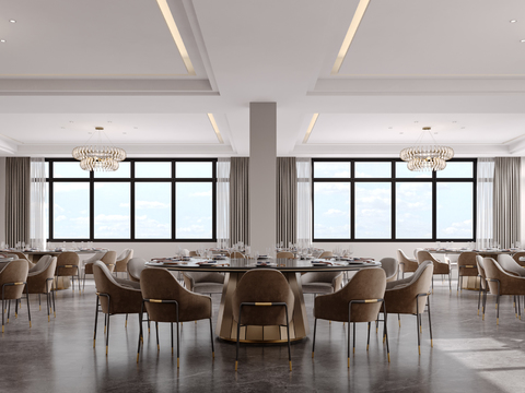 Dao Heng renderings design, hotel banquet hall free of charge