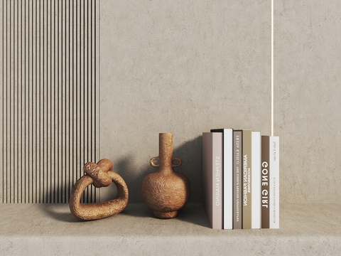 Desktop ornaments books utensils free of charge