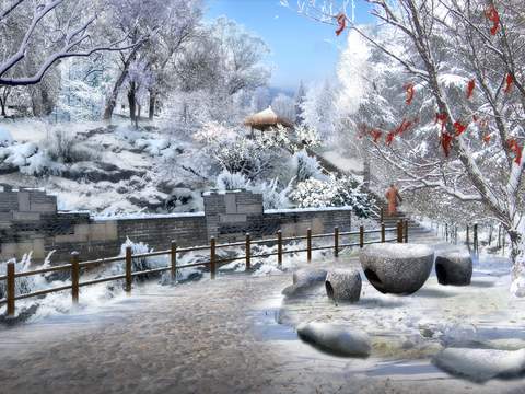 park snow psd