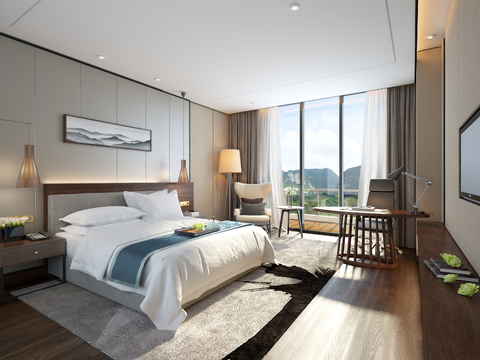 New Chinese Hotel Rooms