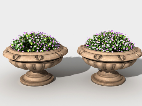 Jane European Style outdoor flower bowl flower bed