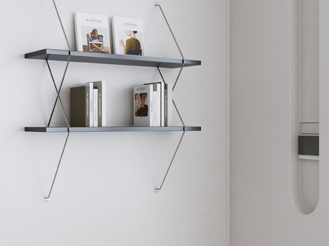 Wall Mounted Storage Rack Hanger Wall Cabinet