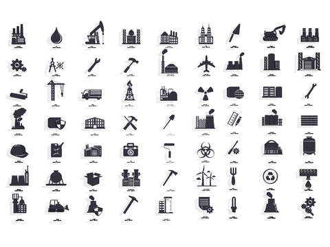 Logo Icon Tools Icon Wall Decorations Silhouette