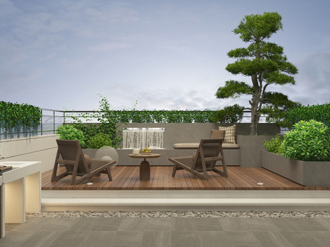 Roof garden Balcony Terrace