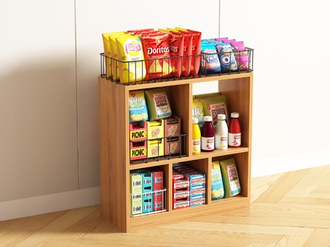 Snack Storage Rack Decorative Rack