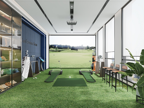 Modern Indoor Golf Club