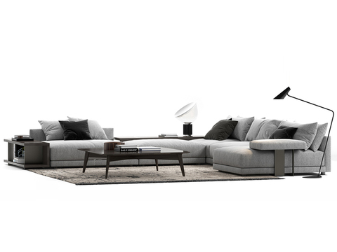 Modern Affordable Luxury Style Creative Sofa Combination Free