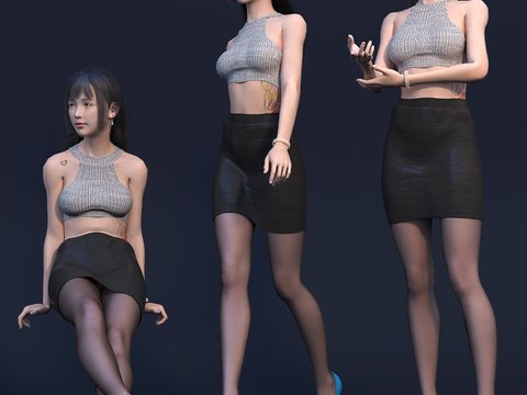 MODERN FIGURE MODEL