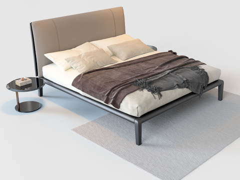 Meridiani modern double bed