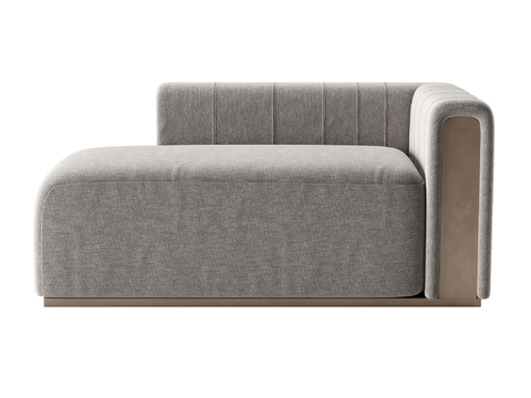 Modern minimalist fabric leisure sofa free