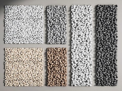 Gravel, Pebbles, Pebbles, Stone Paving