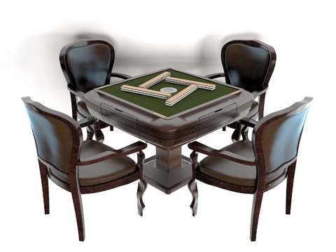 European classical mahjong table free