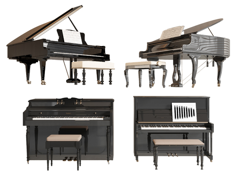 upright piano grand piano