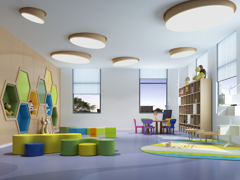 Modern Children's Activity Room