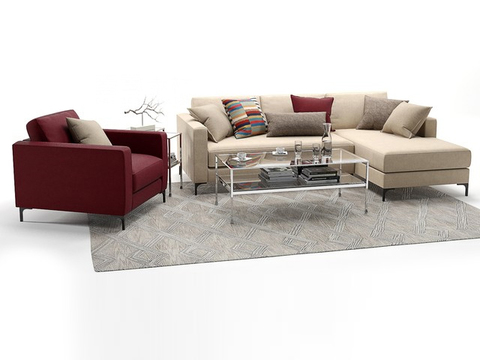 Modern minimalist creative sofa combination free