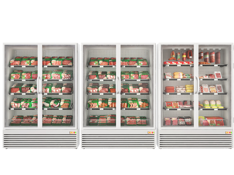 Modern Meat Fresh-keeping Cabinet Freezer Container