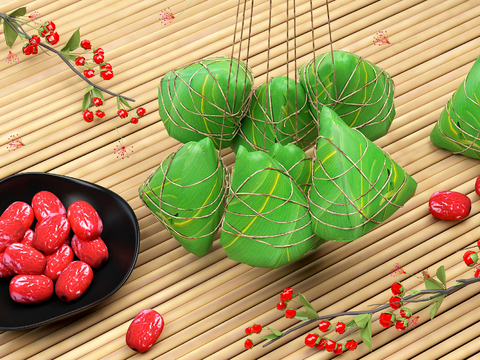 Modern Red Jujube Zongzi