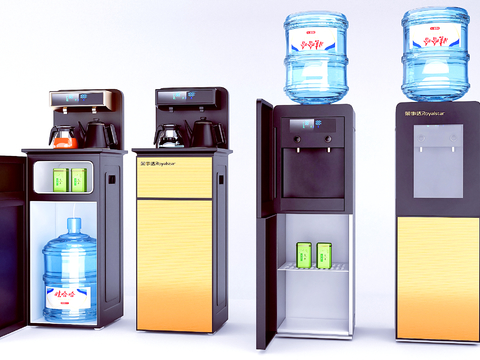 Modern vertical water dispenser