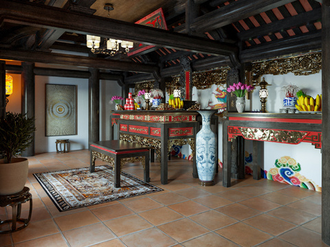 Chinese ancestral temple