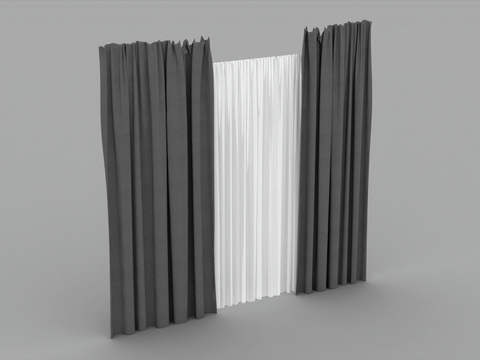 Modern minimalist fabric blackout curtains free