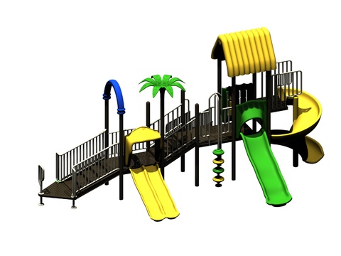 Modern children's slide Recreation facilities Free