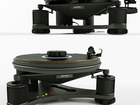 Modern vinyl record player