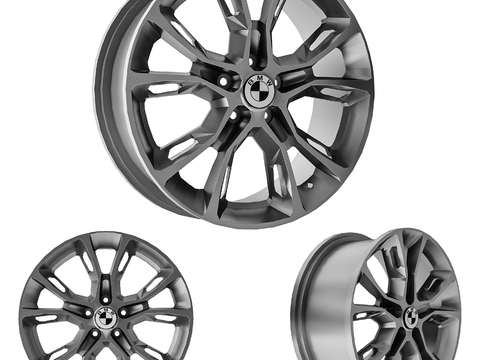 Hyundai BMW sports car blade wheels