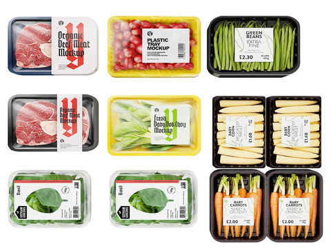 Food Vegetables Fresh Packaging Box