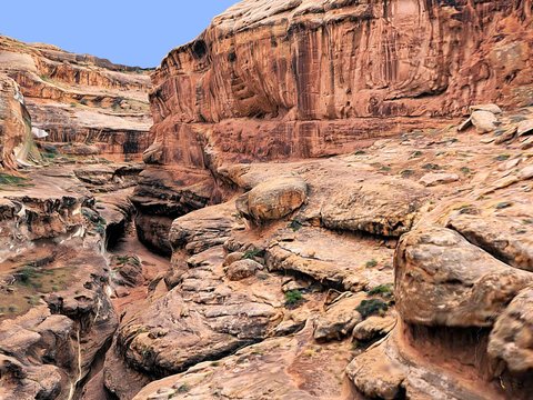 Modern Canyon Landscape