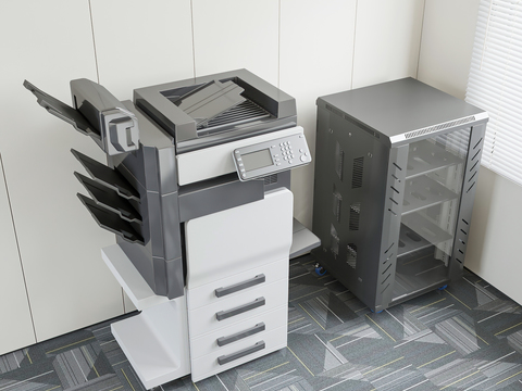 Office Printer Copier Cabinet