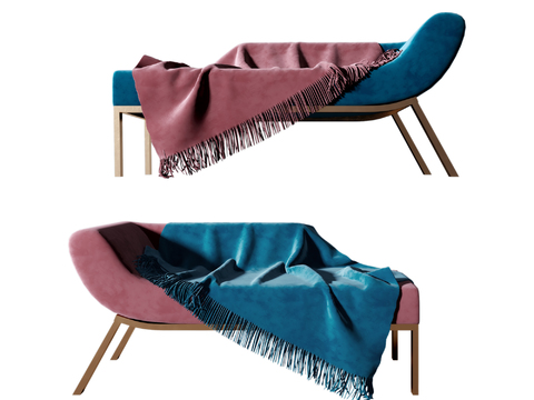 Modern chaise longue