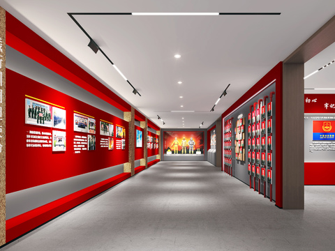 Modern Fire Wall of Honor Exhibition Hall