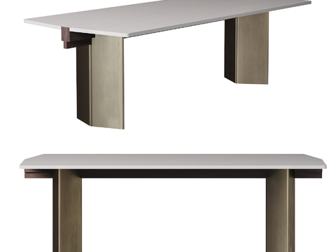 Calligaris modern solid wood bar dining table