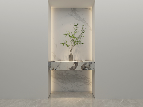 Modern Minimalist Entrance Free