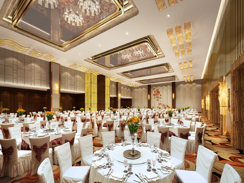 Modern Affordable Luxury Style Hotel Ballroom