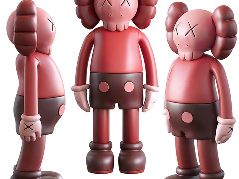 Modern Kaws Art Toy Sculpture