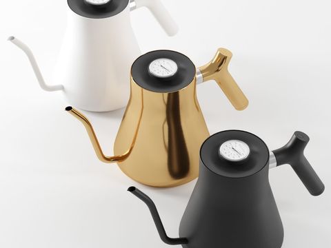 Modern minimalist wrought iron kettle free