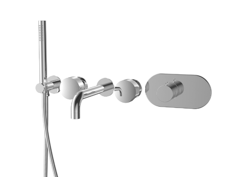 Modern hand-held shower faucet