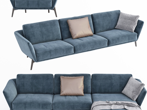 Meridiani modern multiplayer sofa