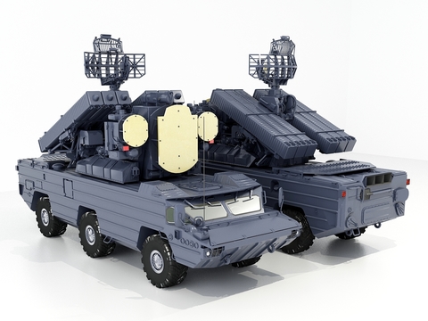 modern military radar signal vehicle