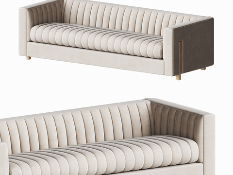 FLEXFORM White Multiplayer Sofa