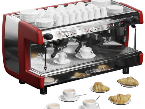 Modern coffee cup coffee machine